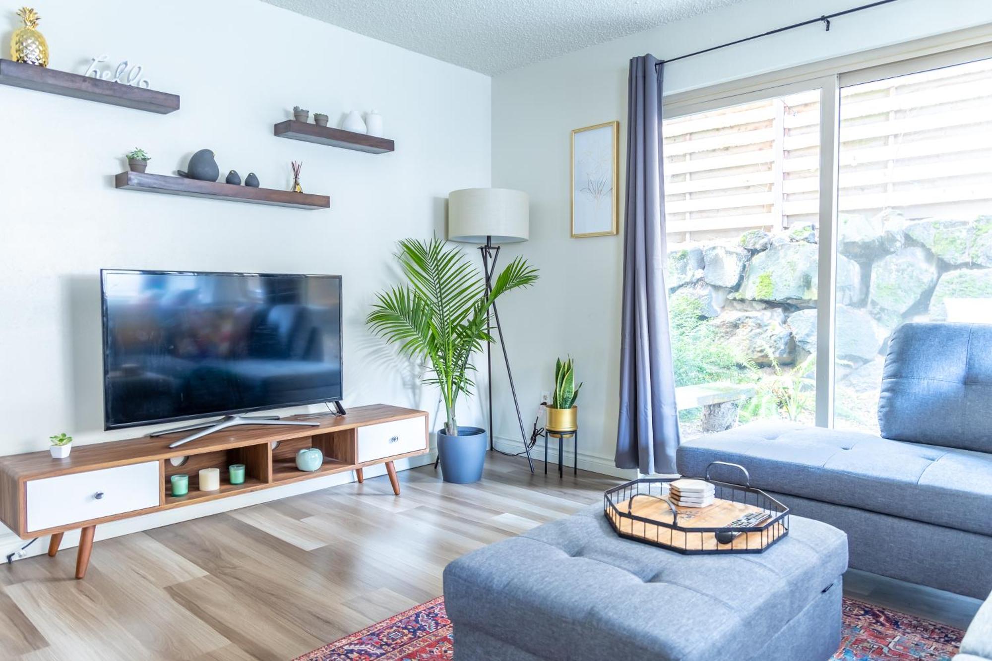 King Bed + Studio! Free Parking, Patio, Wfh Space! Seattle Exterior foto